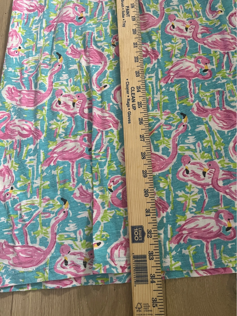 Caribbean Joe Flamingo Tropical Shift Dress Medium | Pink Blue Sleeveless Beach - Picture 13 of 16